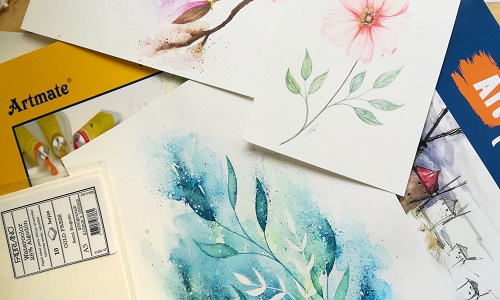 Los mejores tipos de papel para acuarela