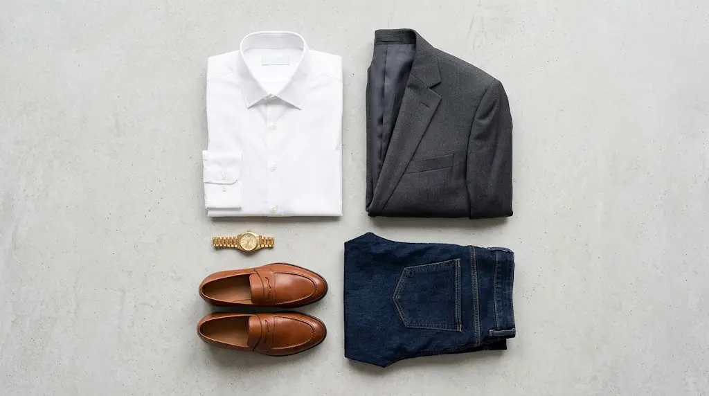 Selección de básicos de moda para vestir bien sin esfuerzo todos los días.